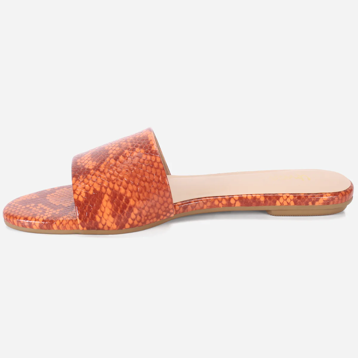 Womens "ORION" Flat Summer Open Toe Slippers - Image 3
