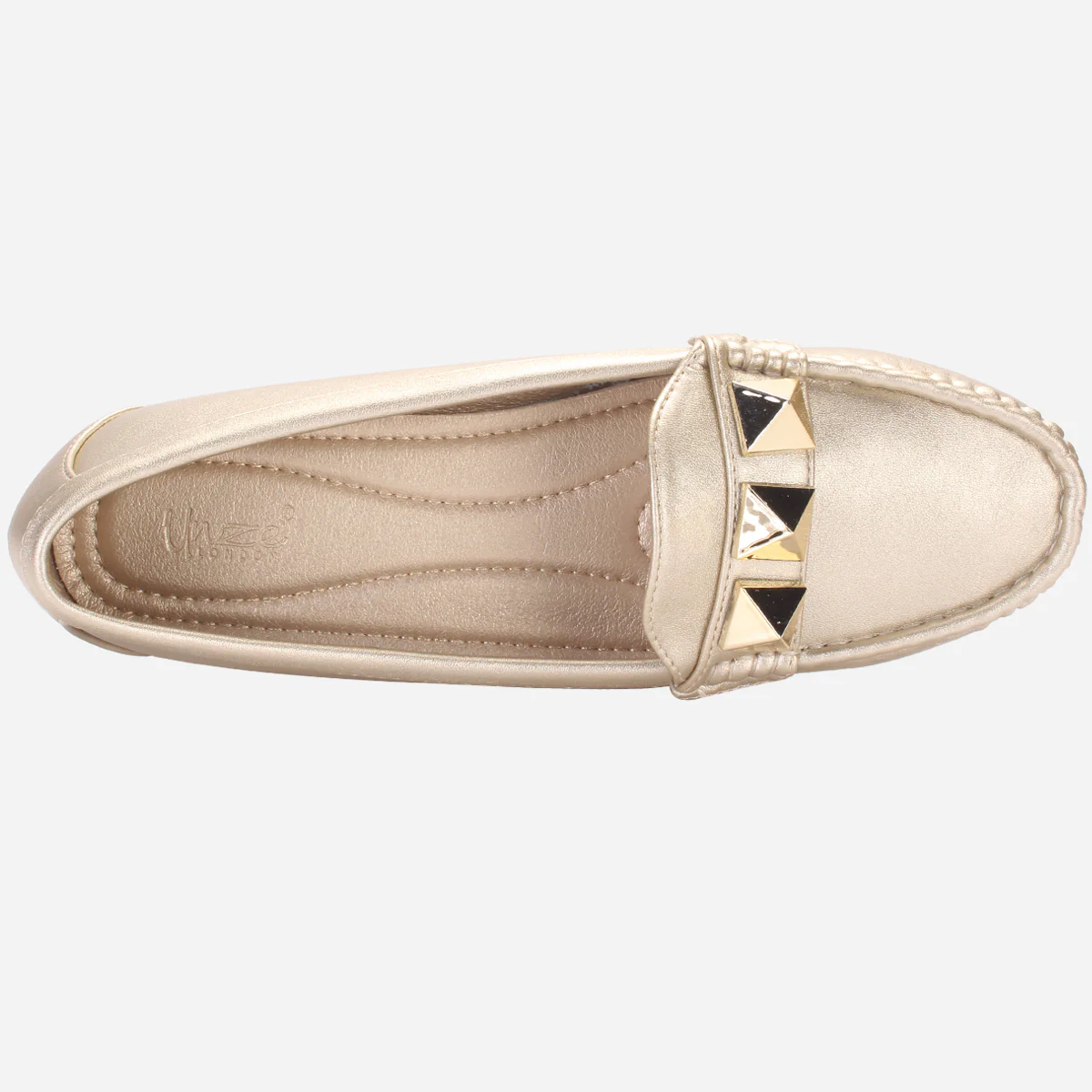 Womens "ORPHIA" Flat Comfy Slide In Moccasins - Image 4