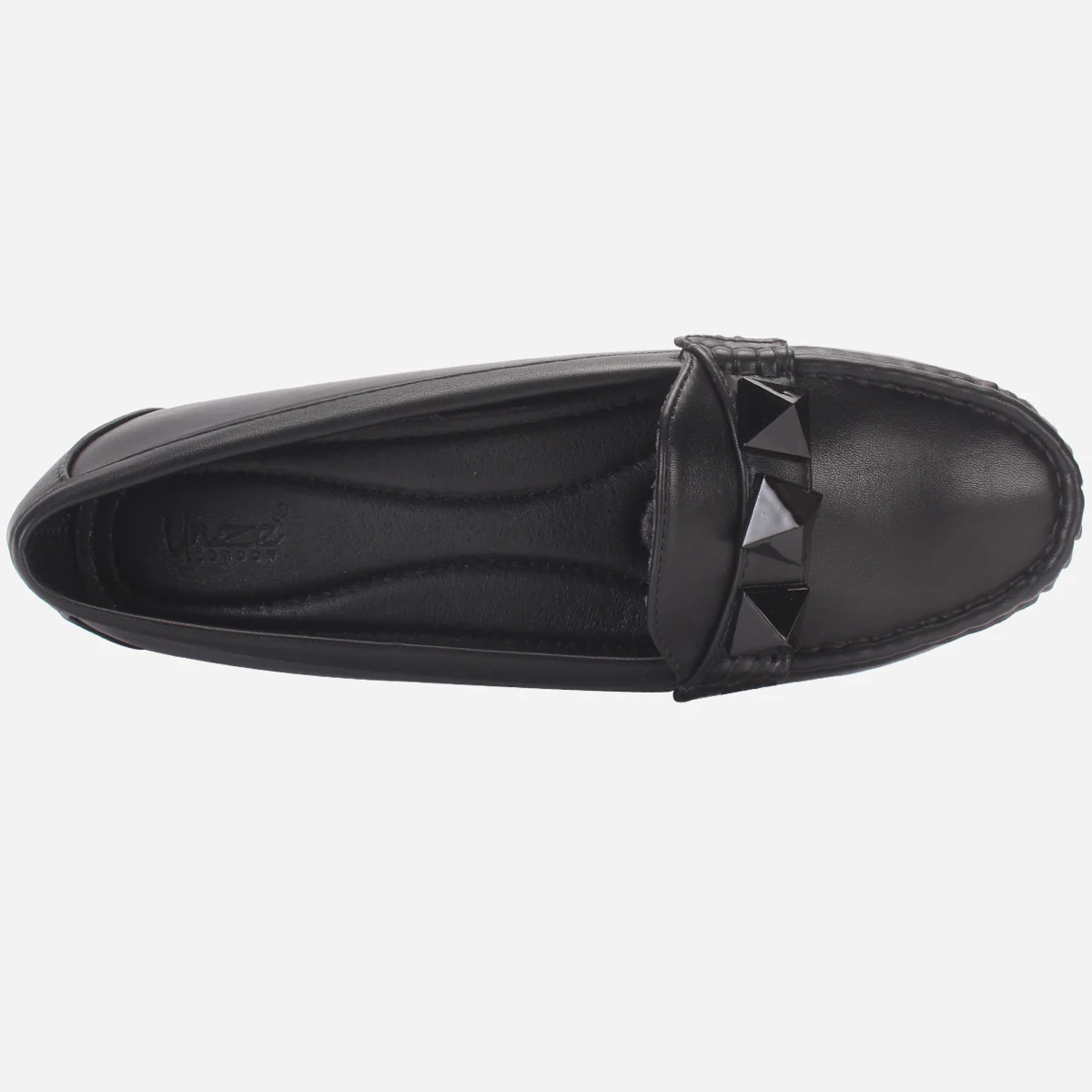 Womens "ORPHIA" Flat Comfy Slide In Moccasins - Image 4