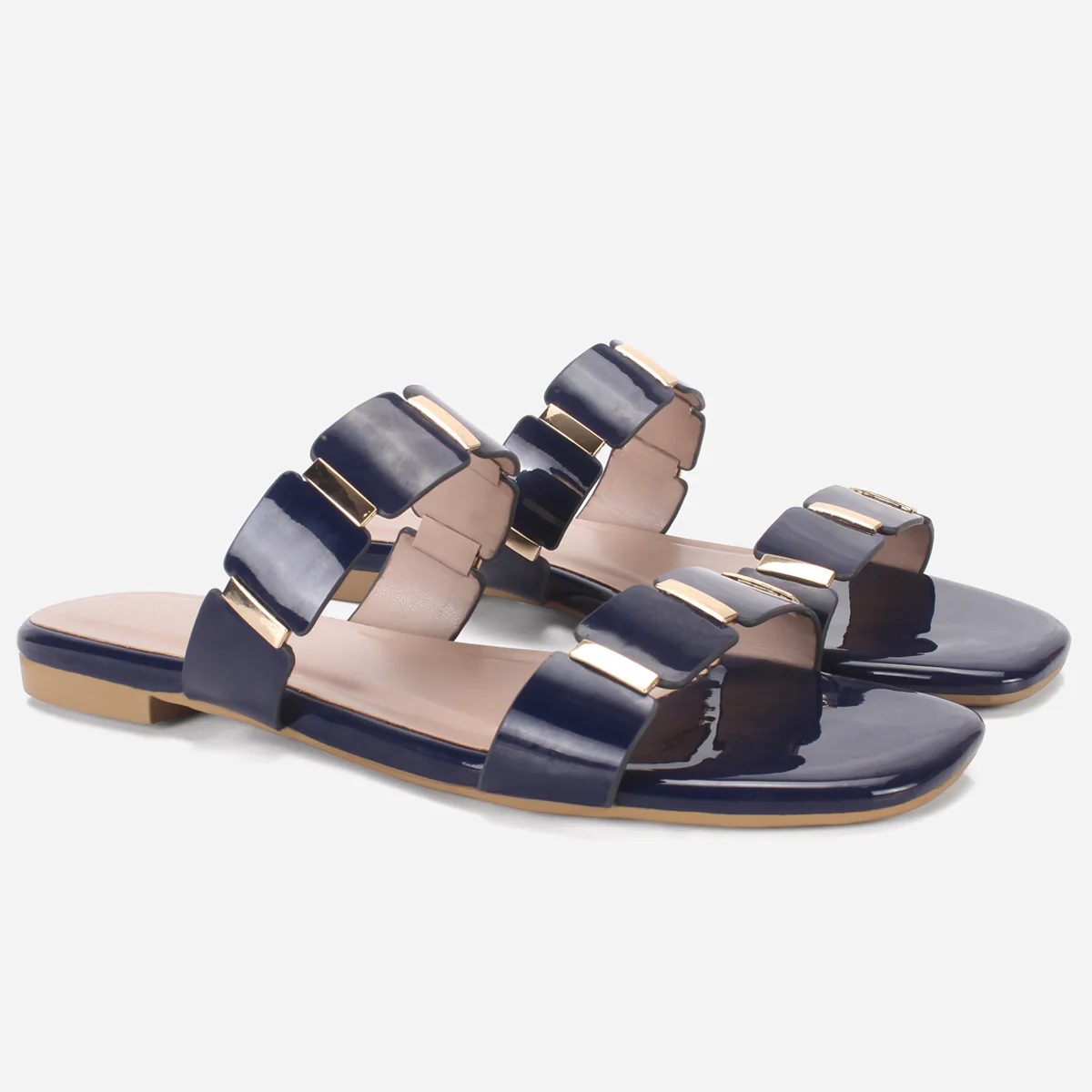 Women's "OSCAR" Flat Summer Open-Toe Slippers - Image 2