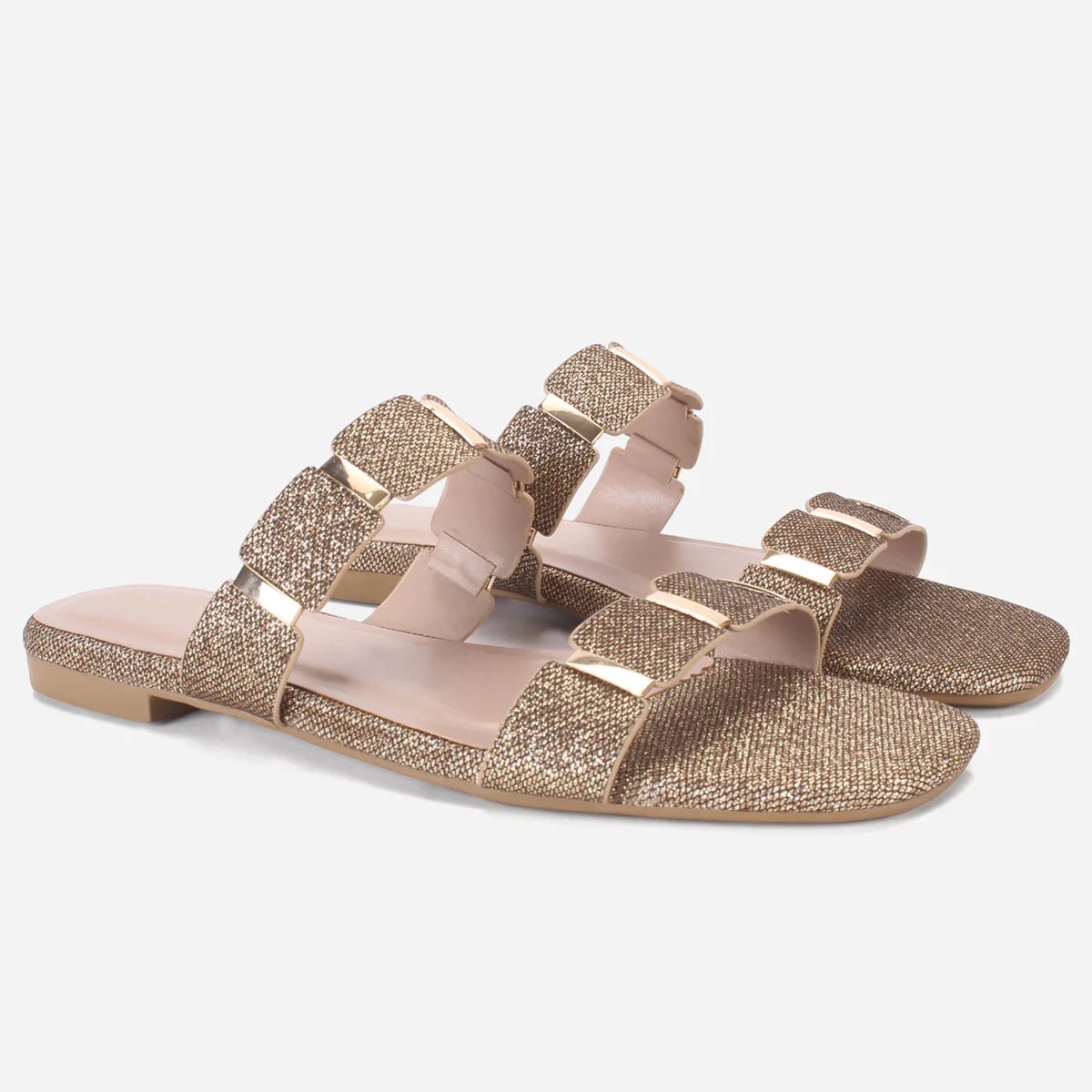 Women's "OSCAR" Flat Summer Open-Toe Slippers - Image 2