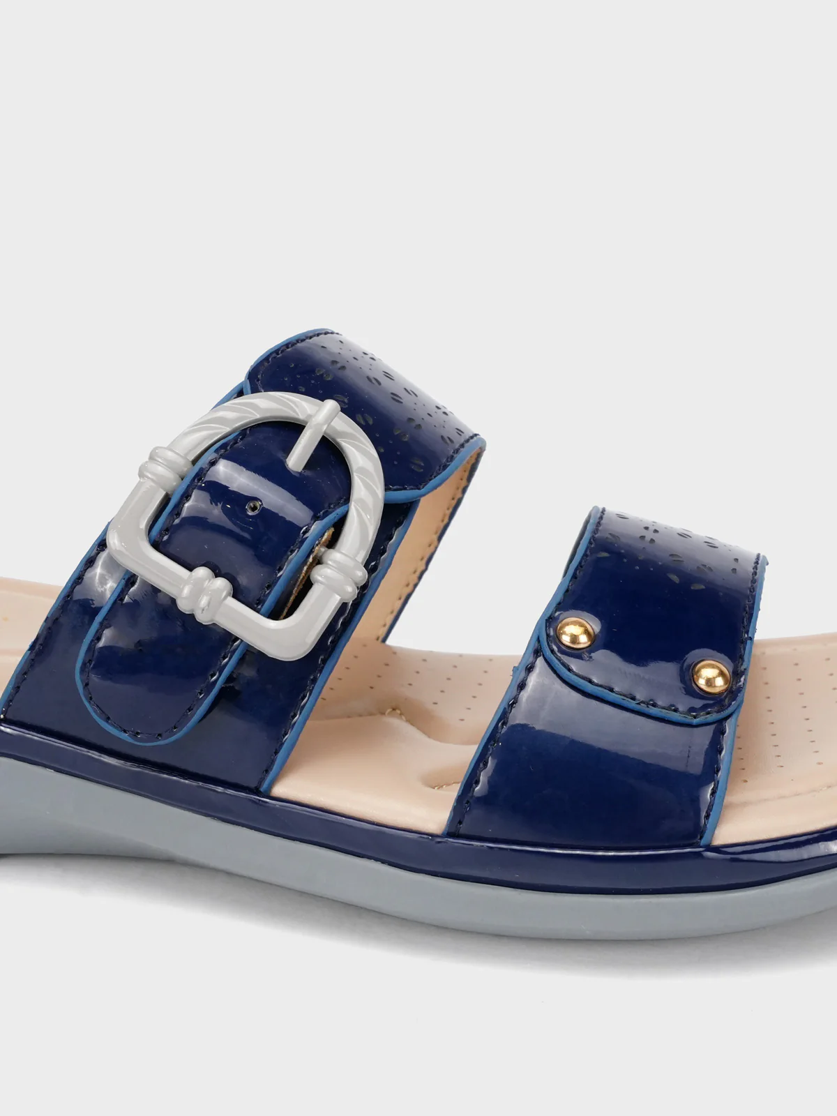 Womens "OUSELO" Casual Comfort Slippers - Image 4