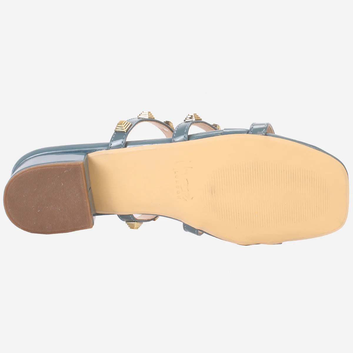 Womens "OZLEM" Decorated Block Heel Sandals - Image 5