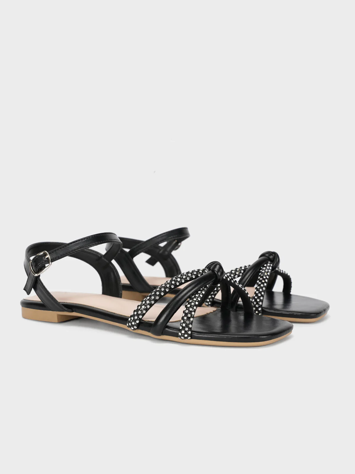 Women's "PACO" Crossover Summer Flat Sandals - Image 2