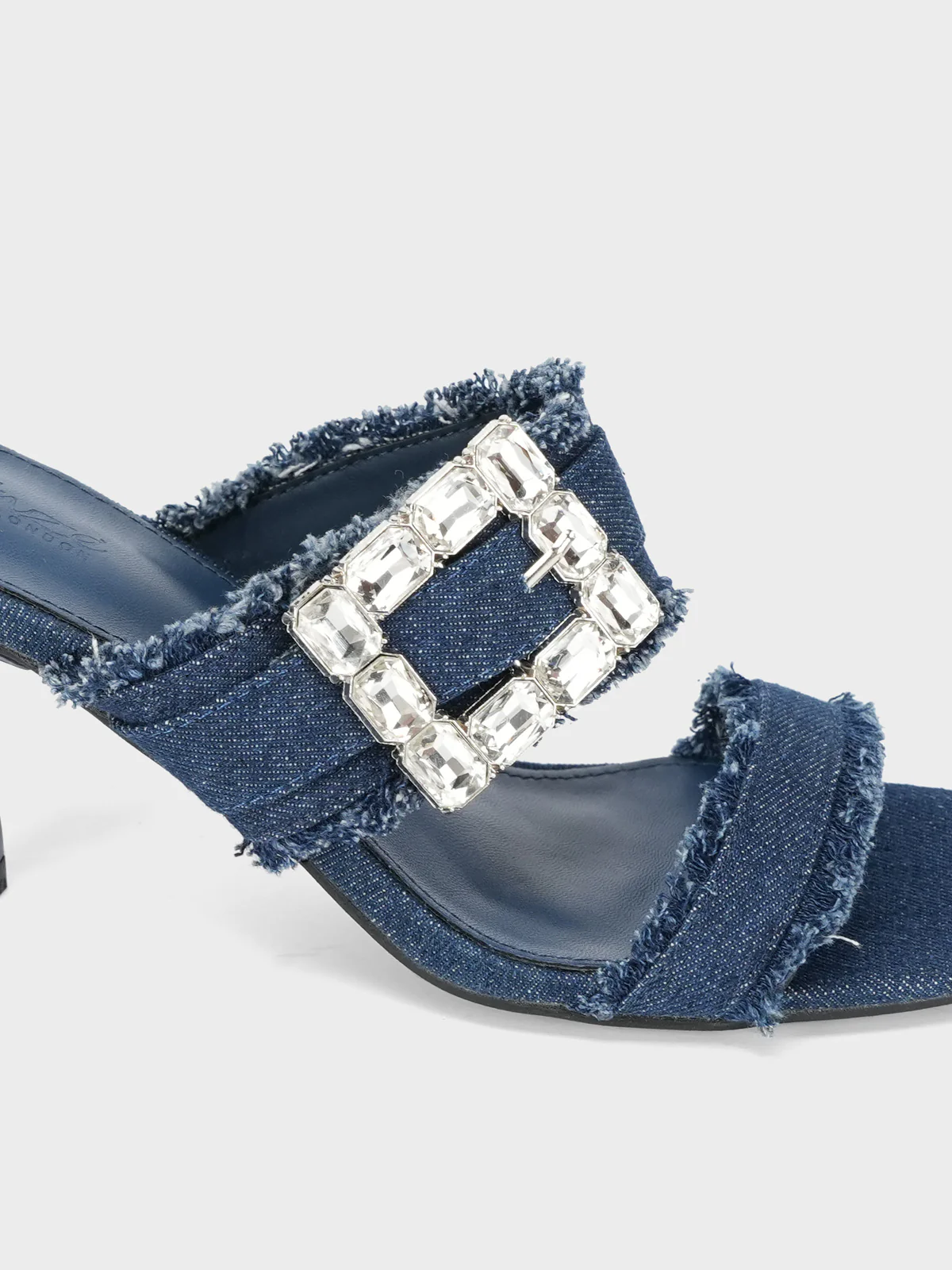 Women's "PARIZA" Decorated Slip On Sandals - Image 4