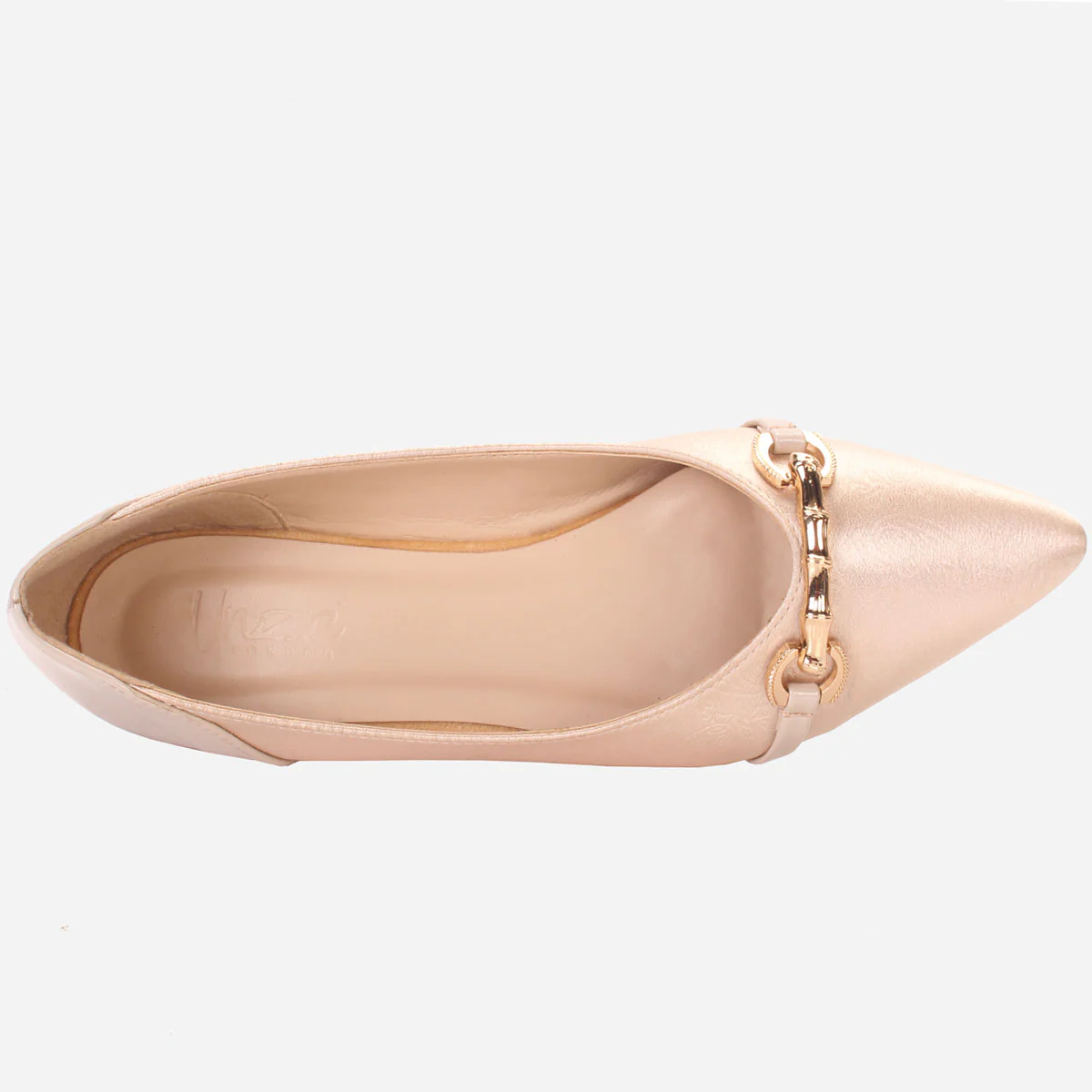 Women's "PARTIA" Pointed Toe Slip On Flat Pumps - Image 3
