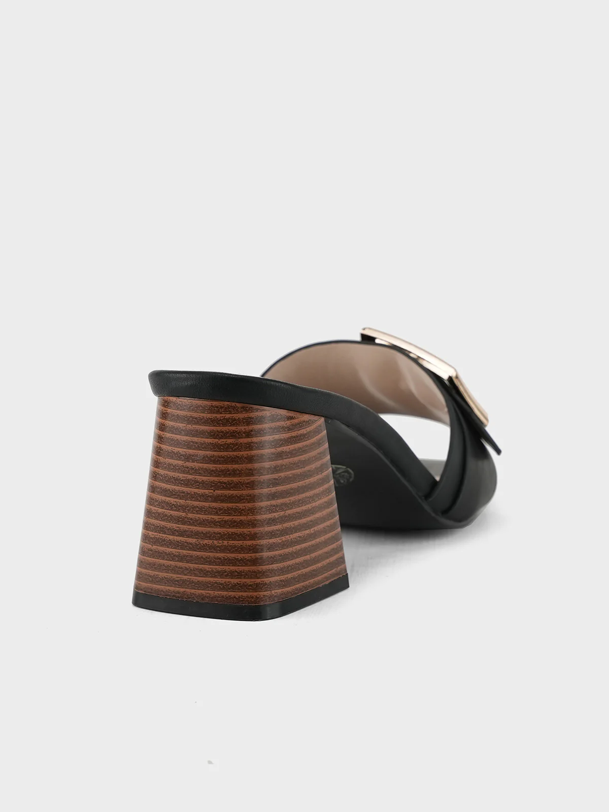 Womens "PATRA" Slip On Heel Sandals - Image 5