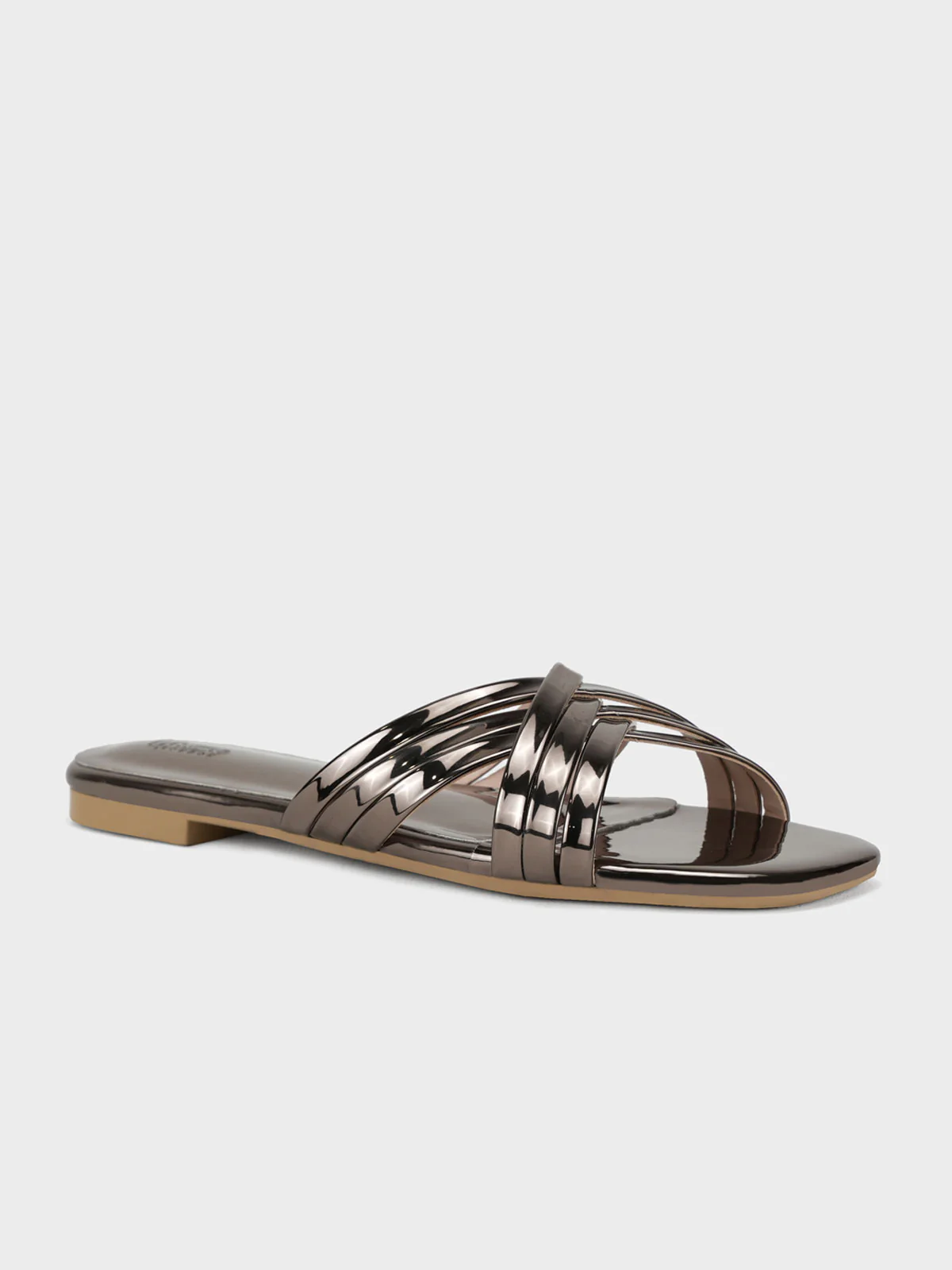 Women's "PHOSIN" Crisscross Strappy Slippers - Image 2
