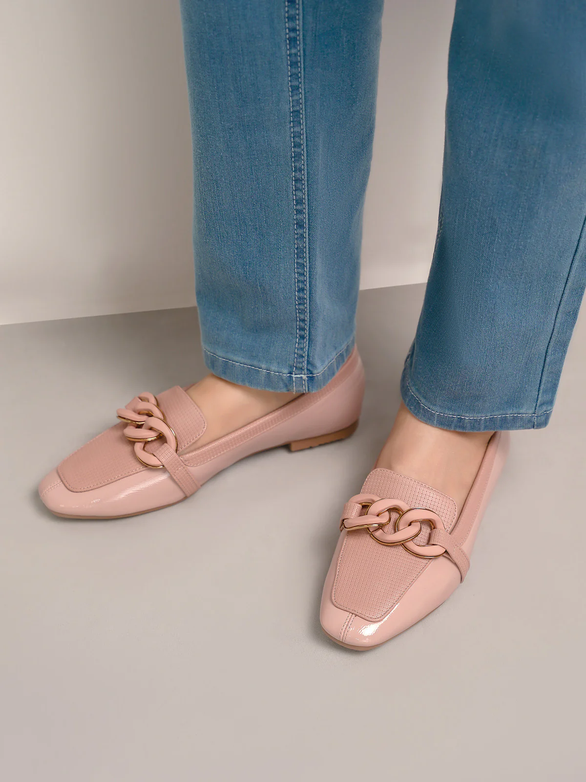 Womens "PINKIES" Slip on Casual Pumps - Image 4