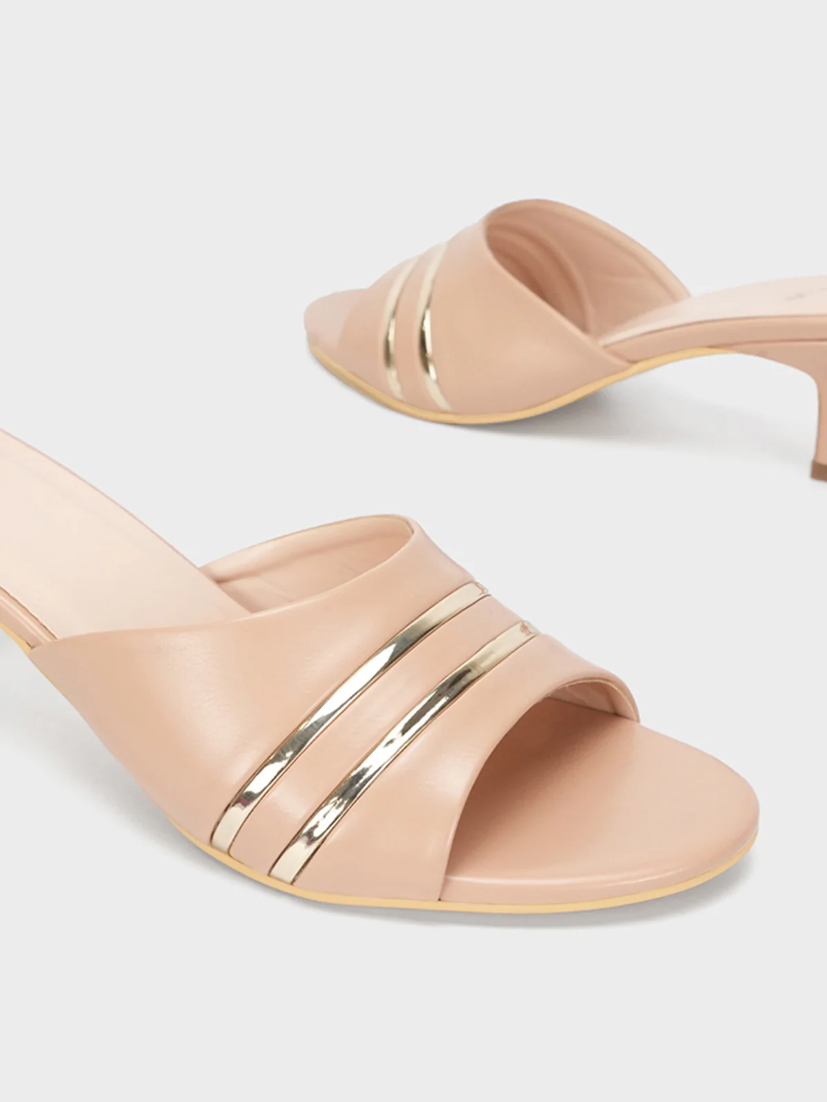 Women's "PRAIRIE" Kitten Heel Summer Sandals - Image 4