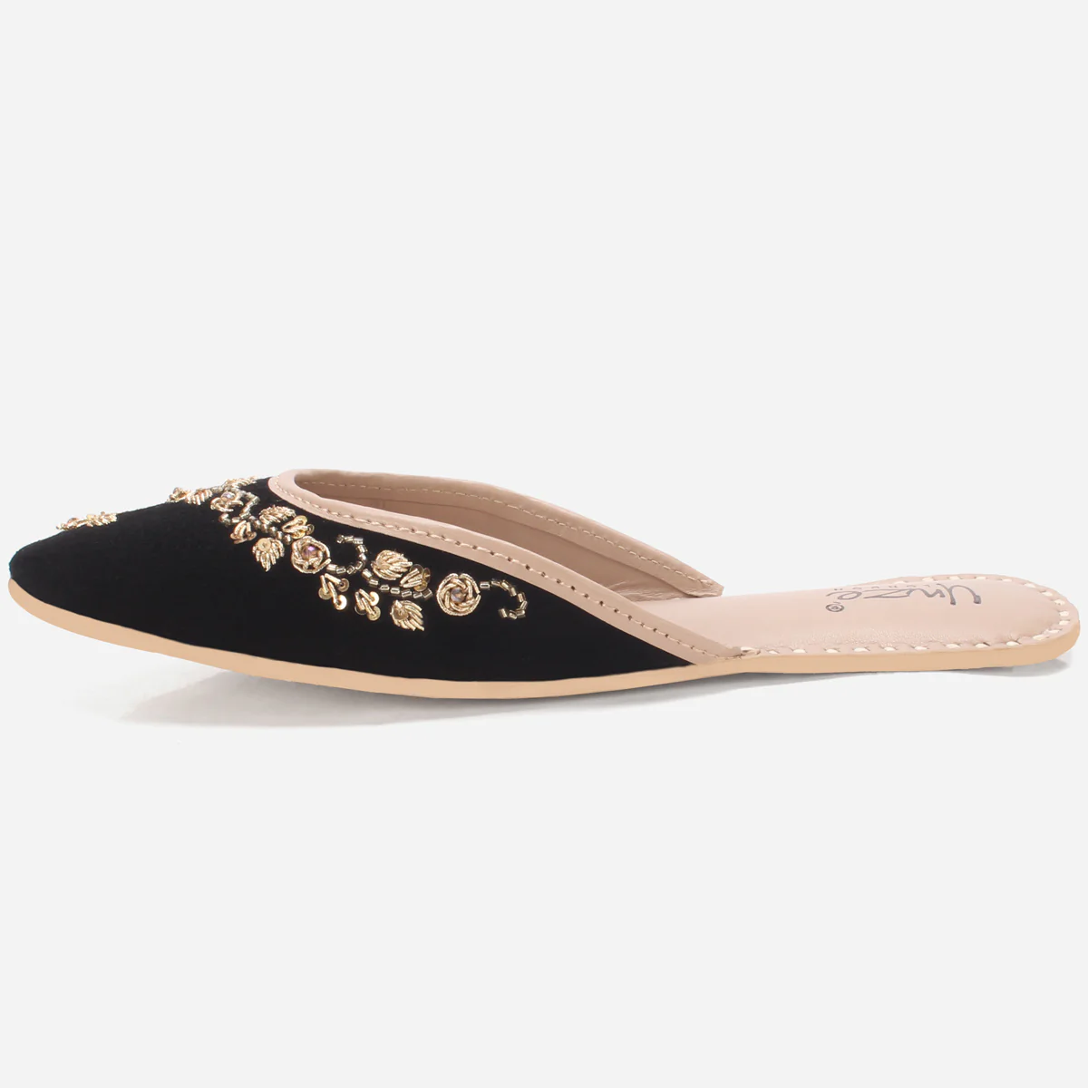 Women's "RAINER" Open Back Embellished Khussa - Image 3