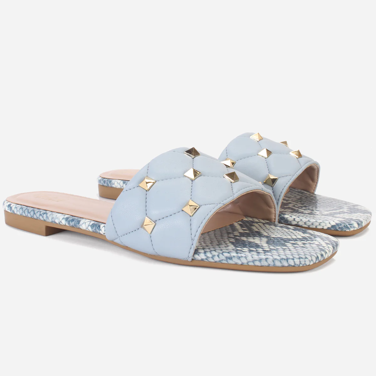 Women's "RAMONA" Decorated Summer Flat Slippers - Image 2