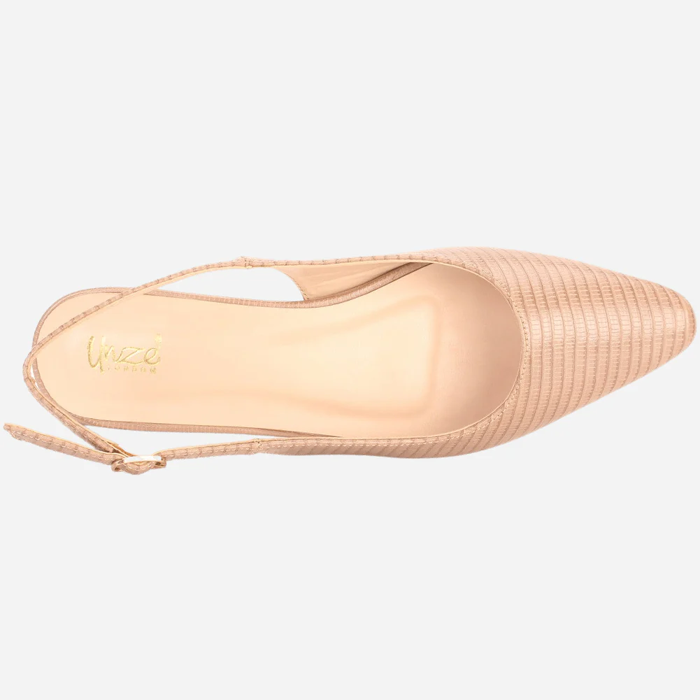 Womens "RANGO" Pointy Summer Flat Sandals - Image 4