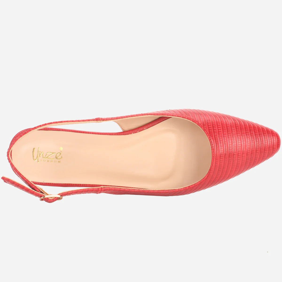 Womens "RANGO" Pointy Summer Flat Sandals - Image 4