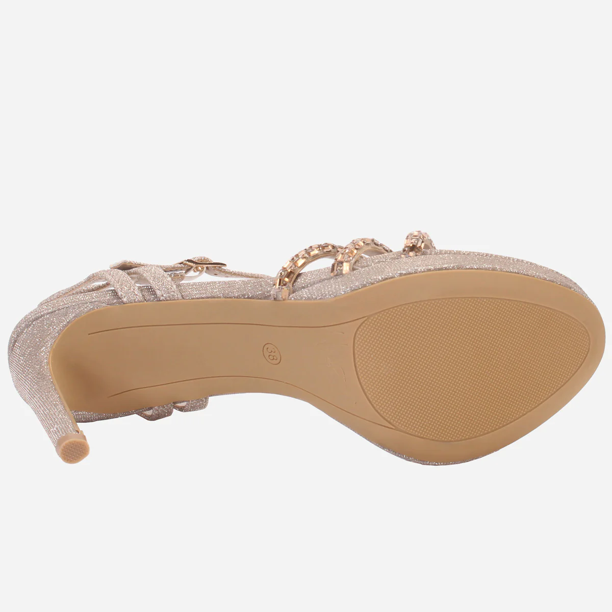 Women's "RAYYANA" Decorated Heeled Party Sandals - Image 5