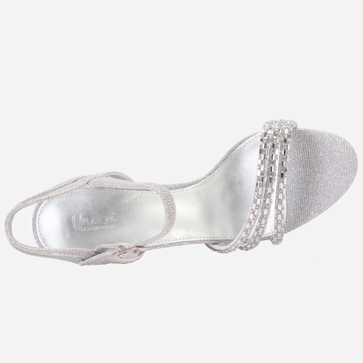 Women's "RAYYANA" Decorated Heeled Party Sandals - Image 4