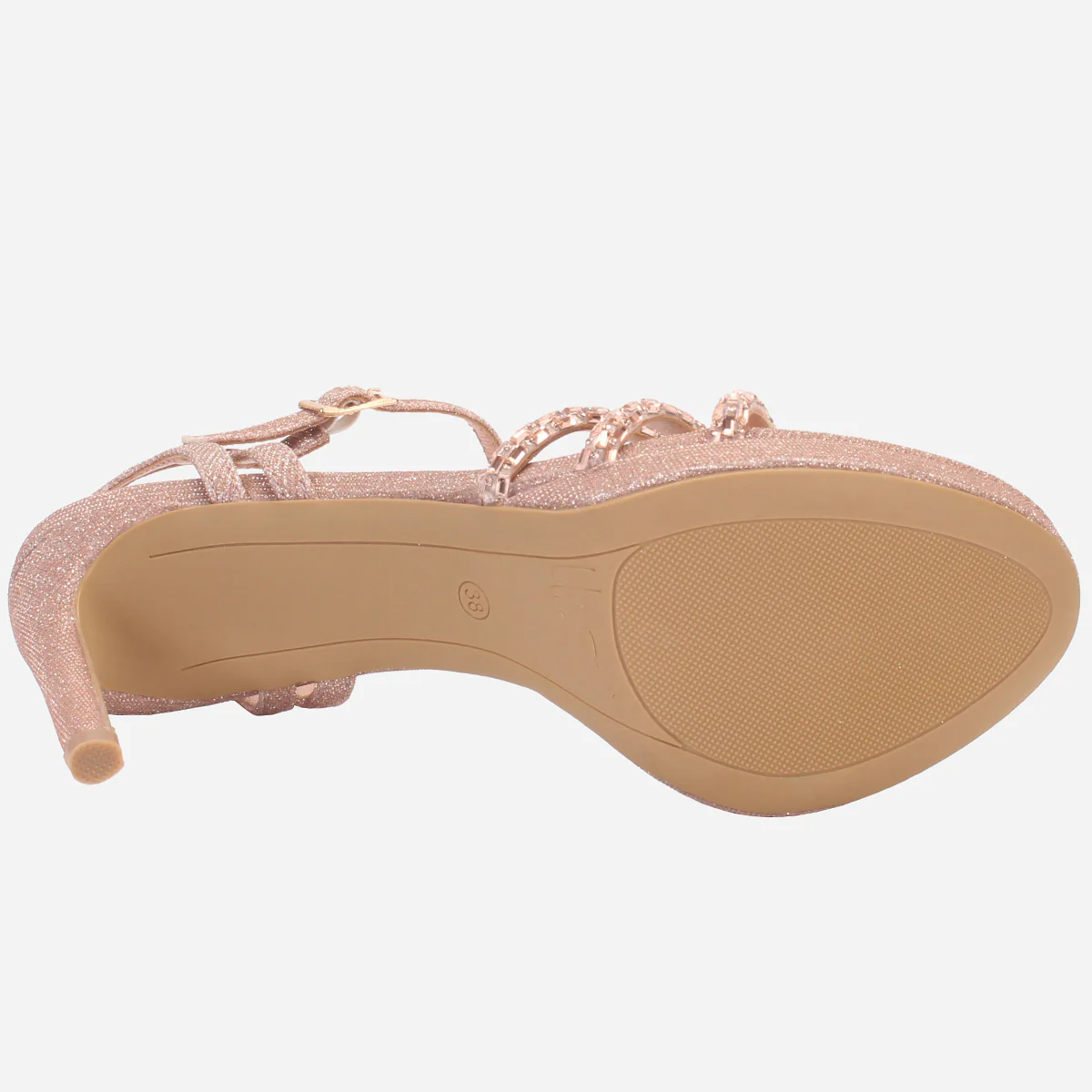 Women's "RAYYANA" Decorated Heeled Party Sandals - Image 5