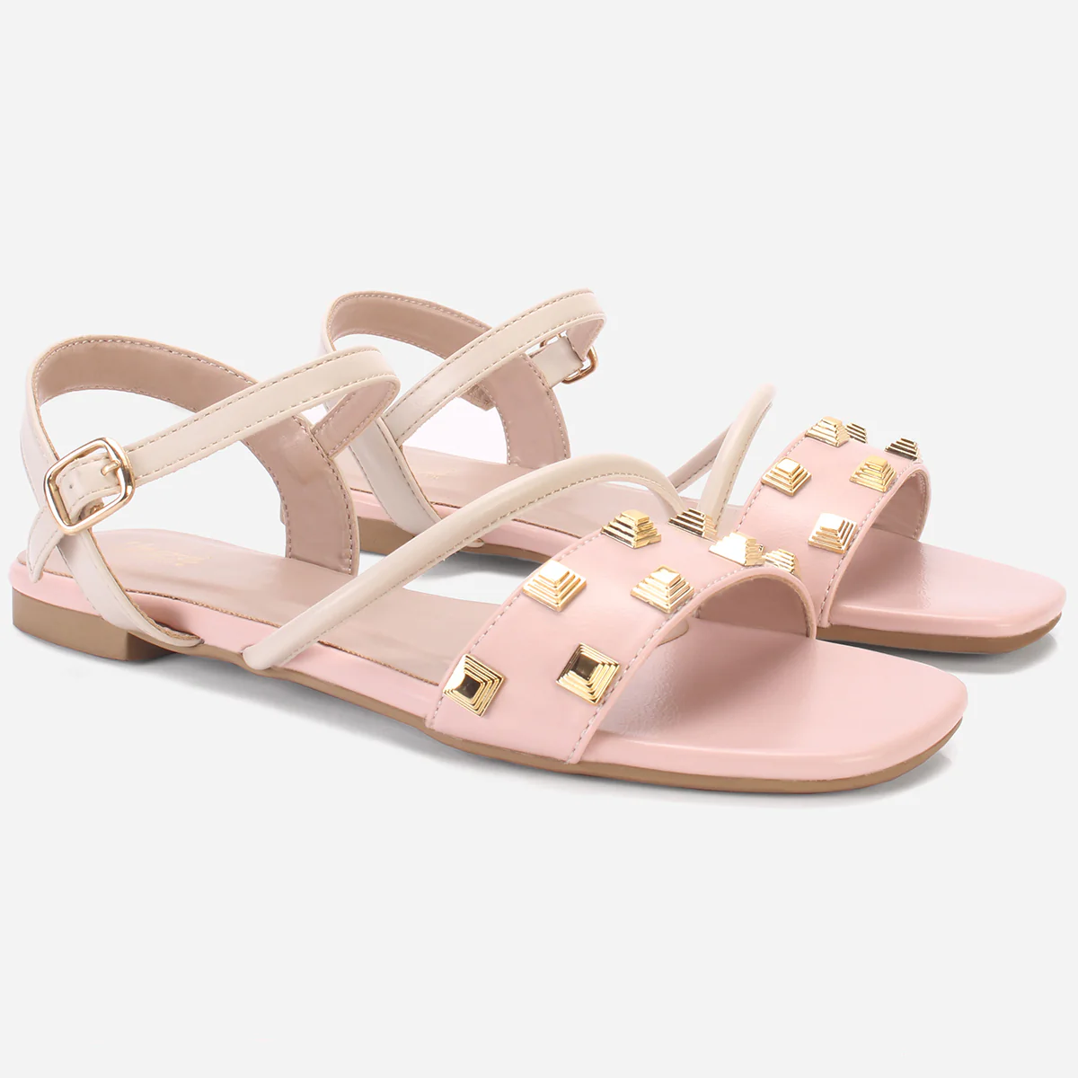 Women's "RHINOTA" Stud Detailing Sandals - Image 2