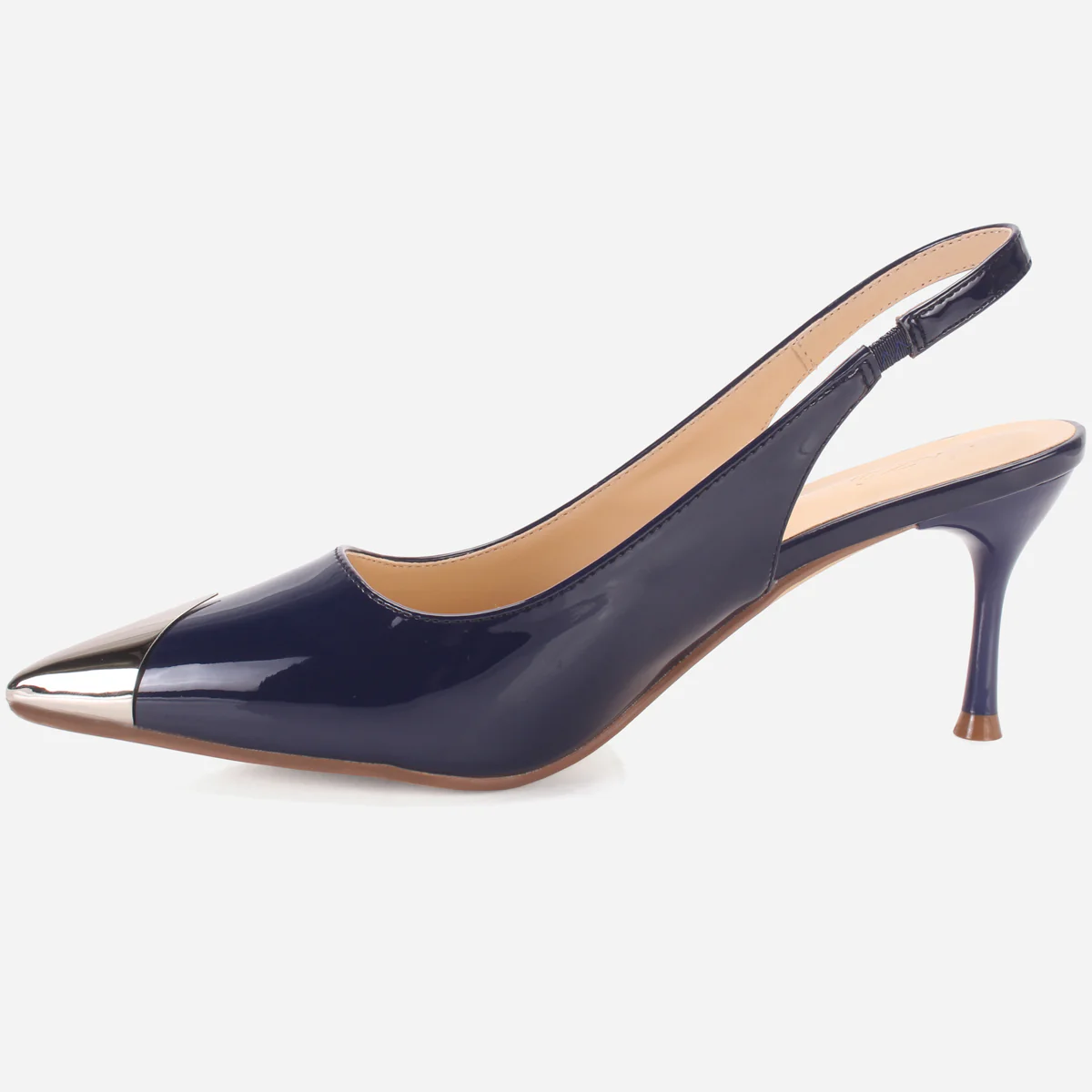Womens "RICHIE" Pointed Toe Party Heeled Sandals - Image 3