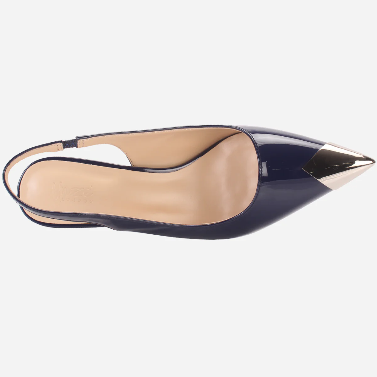 Womens "RICHIE" Pointed Toe Party Heeled Sandals - Image 4
