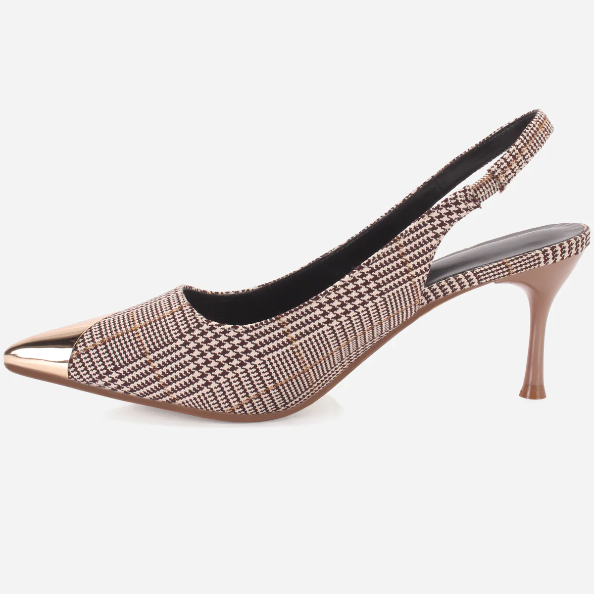 Womens "RICHIE" Pointed Toe Party Heeled Sandals - Image 3