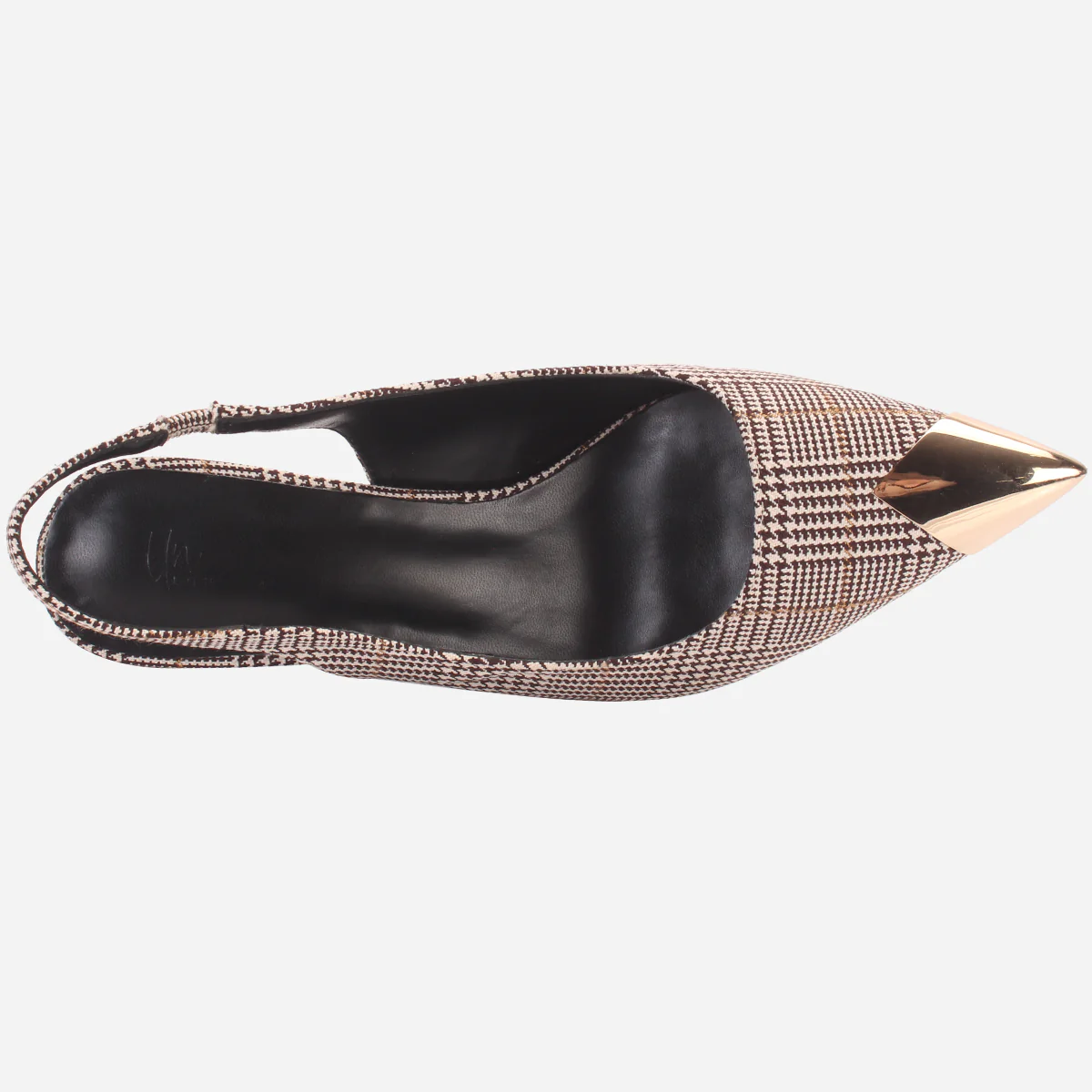Womens "RICHIE" Pointed Toe Party Heeled Sandals - Image 4