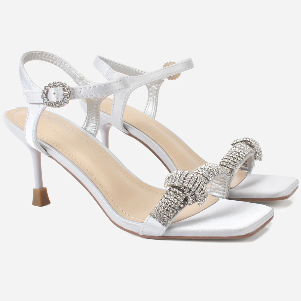 Women's "RIDA" Diamante Stiletto Sandals - Image 2