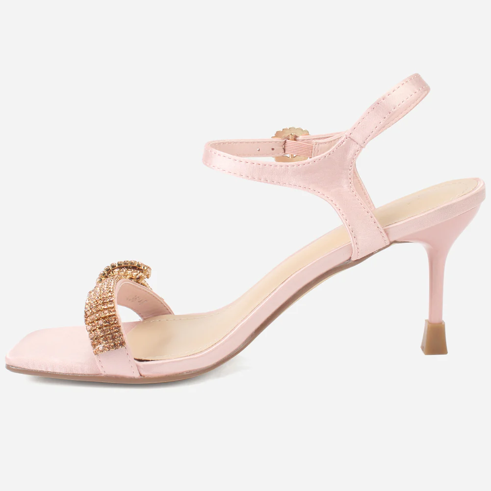 Women's "RIDA" Diamante Stiletto Sandals - Image 3
