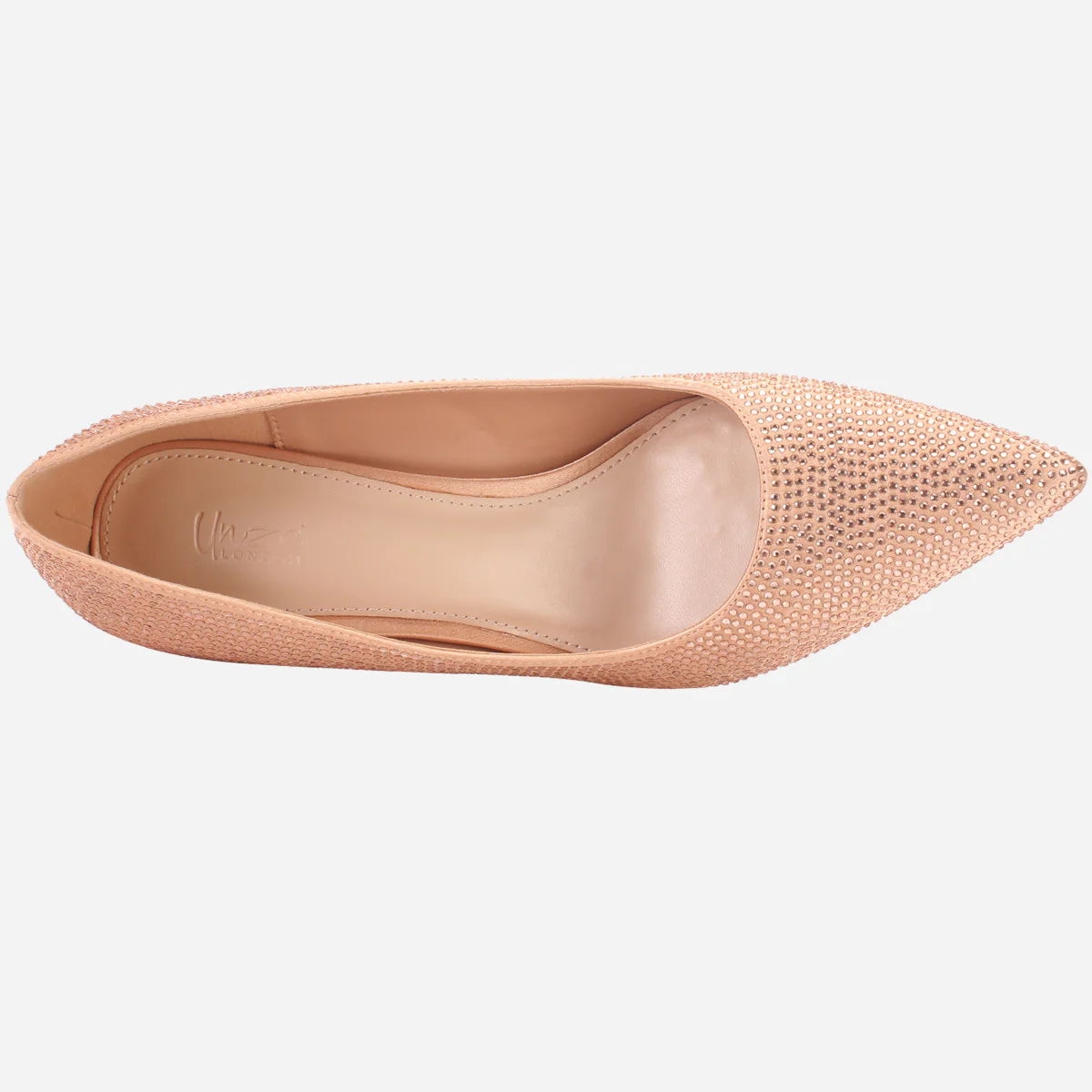 Women's "RIDA" Embellished Wedding Court Shoes - Image 4