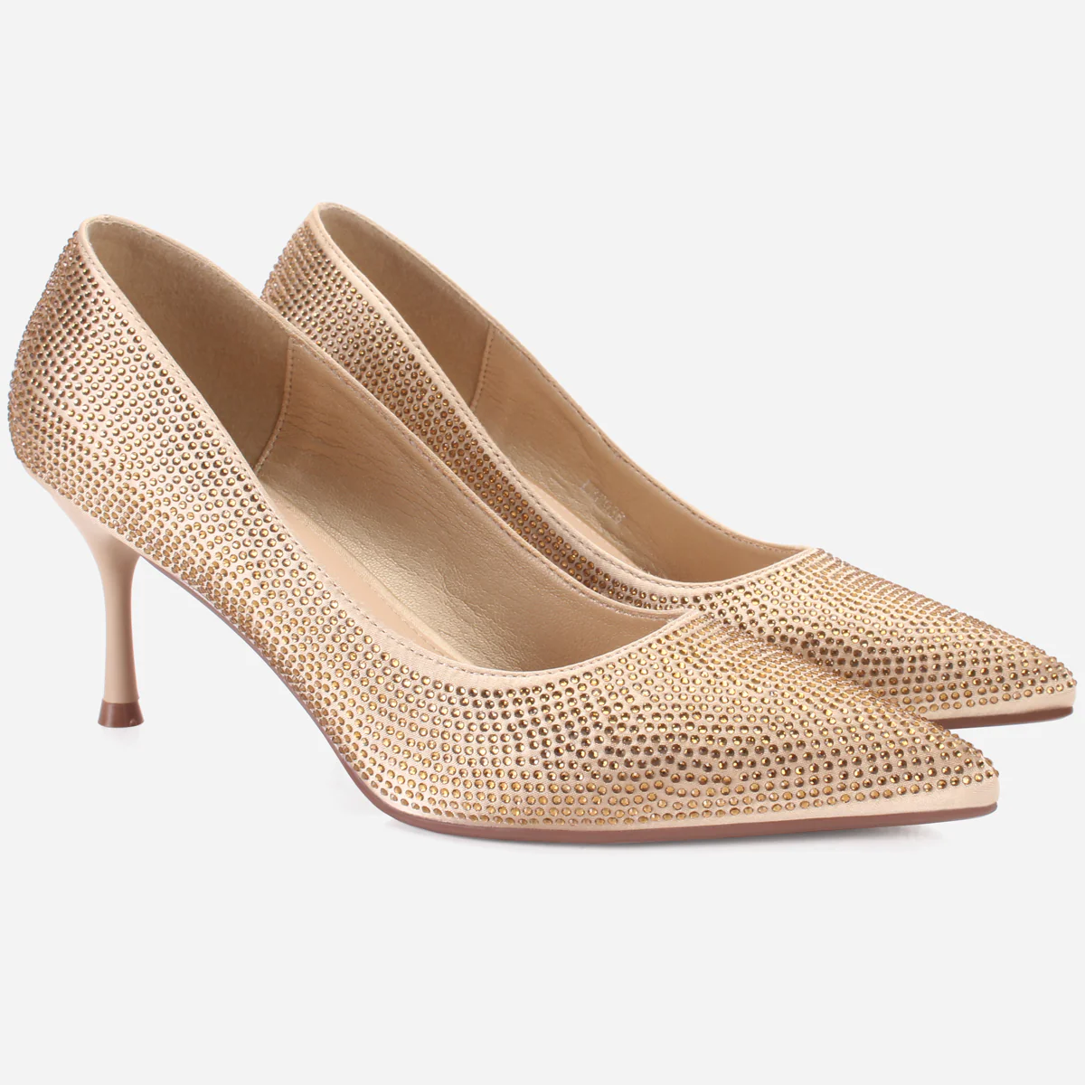 Women's "RIDA" Embellished Wedding Court Shoes - Image 2