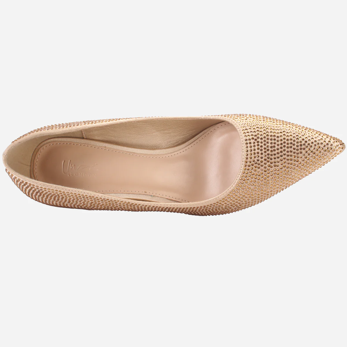 Women's "RIDA" Embellished Wedding Court Shoes - Image 4