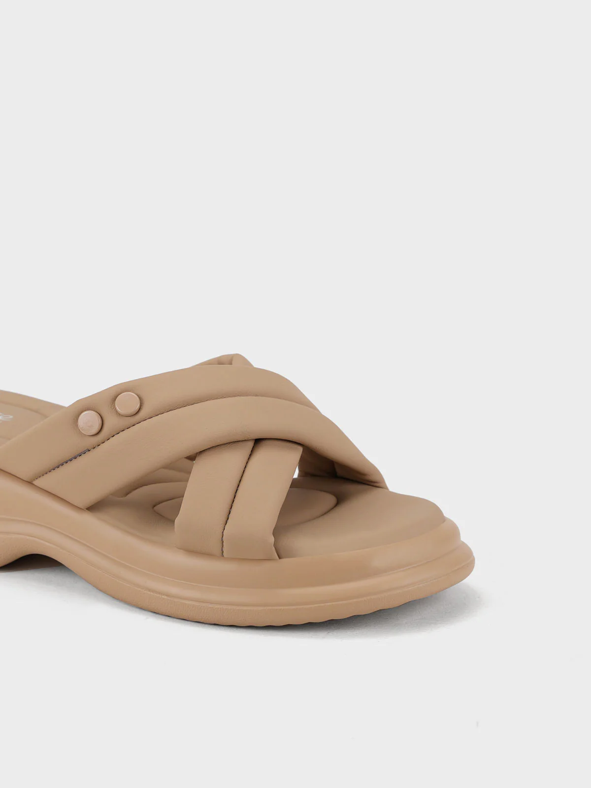Womens "RINAK" Cross over Casual Slippers - Image 4