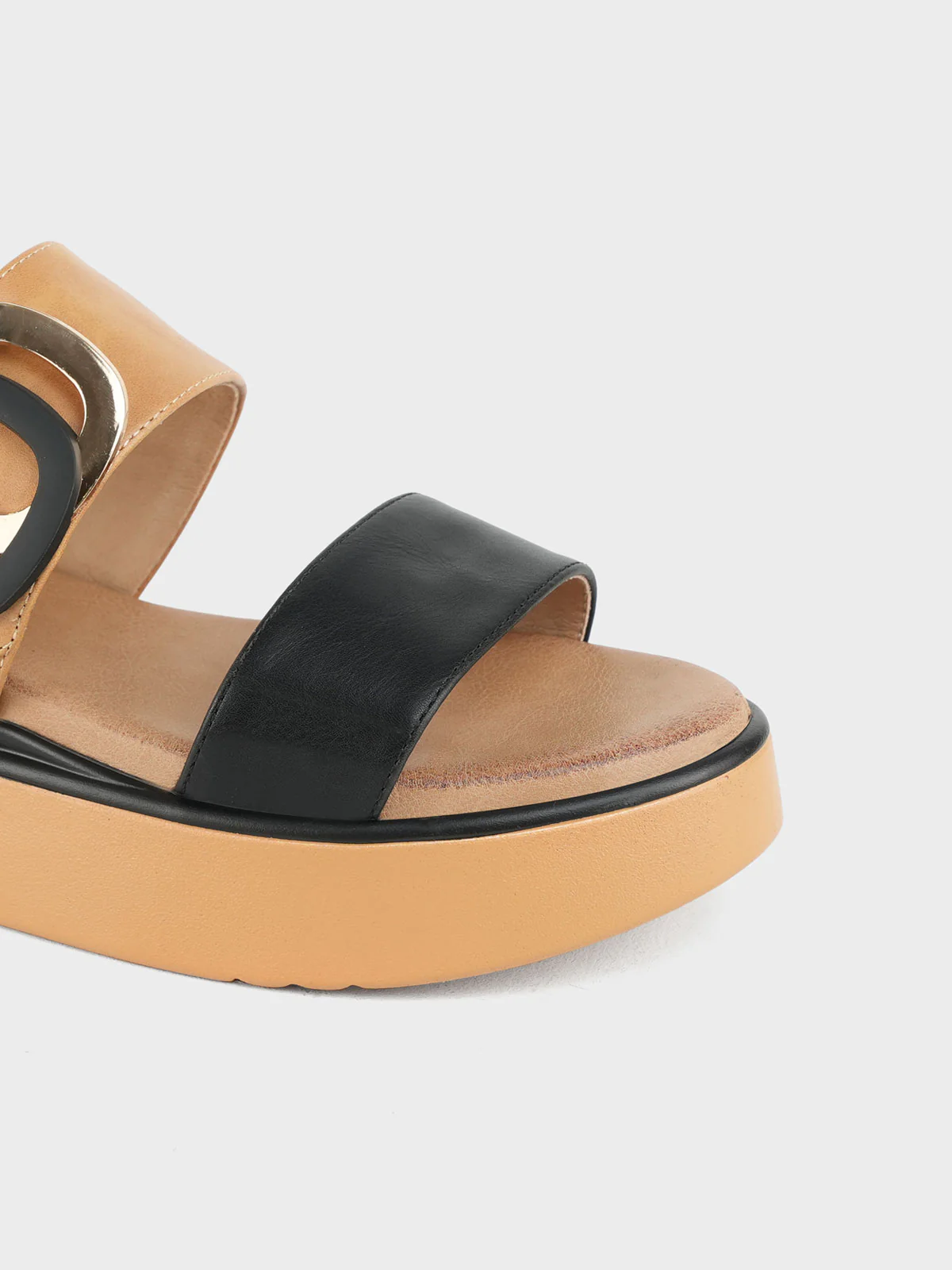 Womens "ROSALIND" Casual Buckled Sandals - Image 6