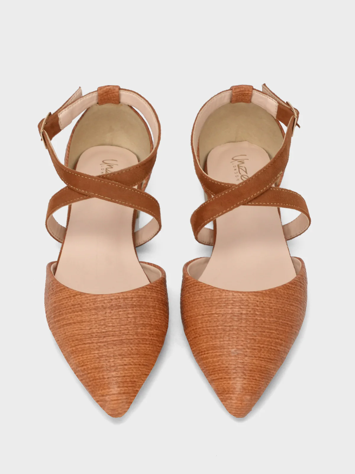 Women's "ROSETTA" Crossover Design Sandals - Image 5