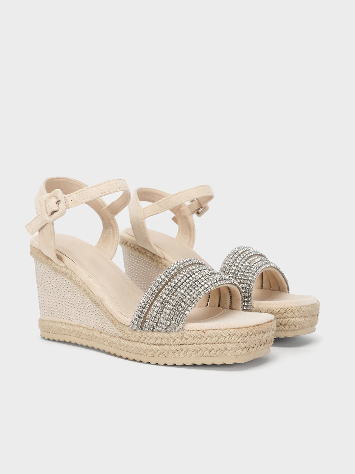 Womens "ROSINA" Wedge Comfy Sandals - Image 2