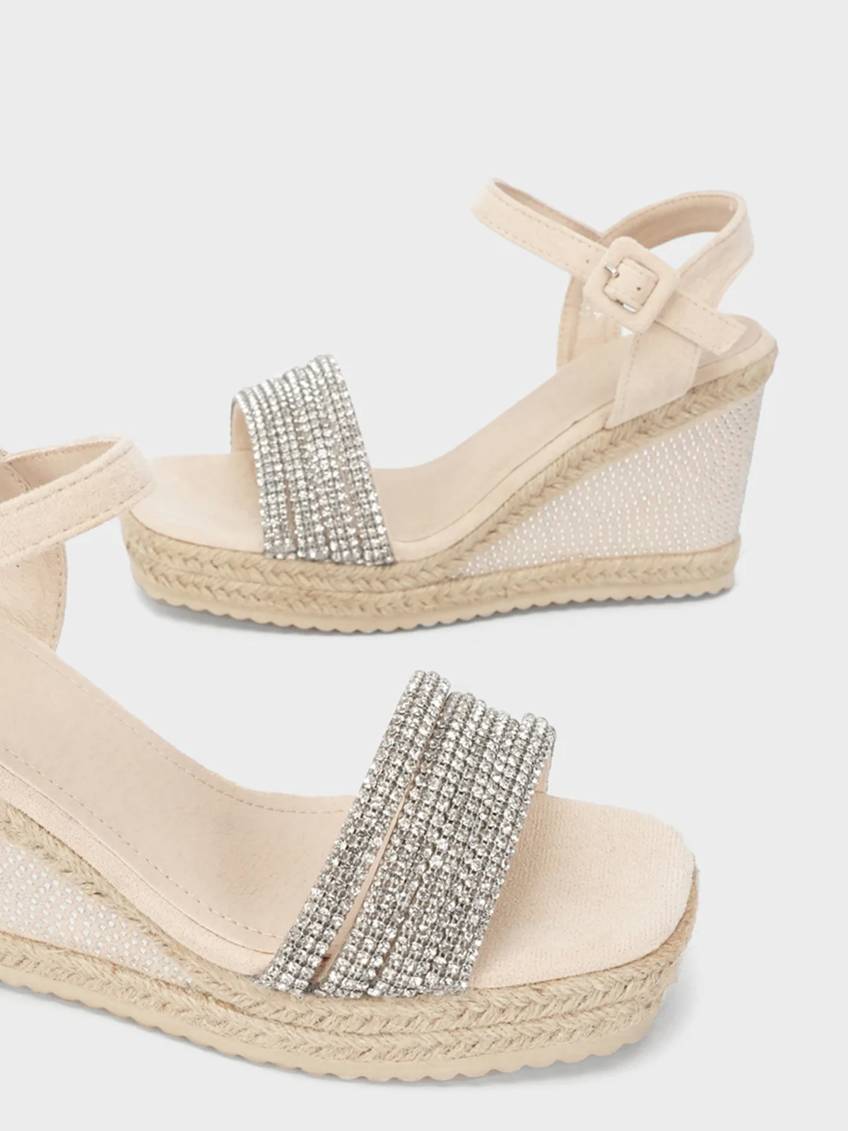 Womens "ROSINA" Wedge Comfy Sandals - Image 4