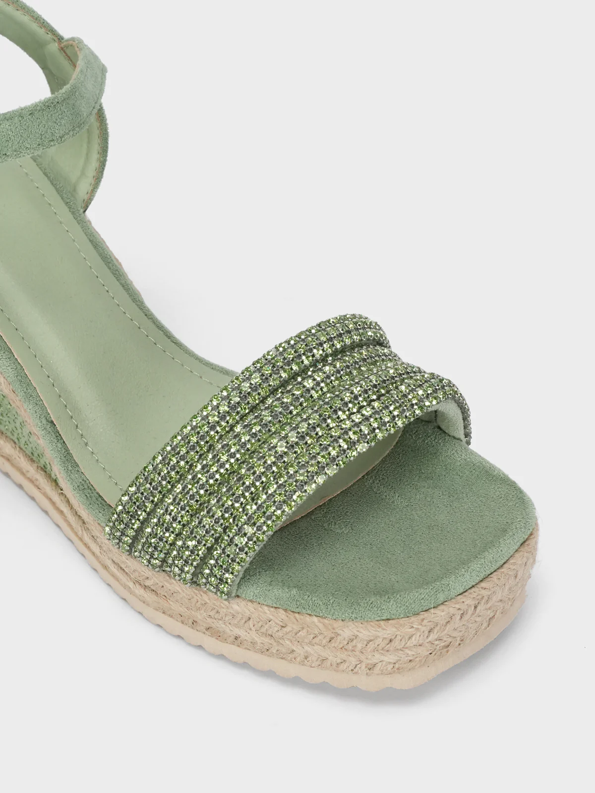 Womens "ROSINA" Wedge Comfy Sandals - Image 4