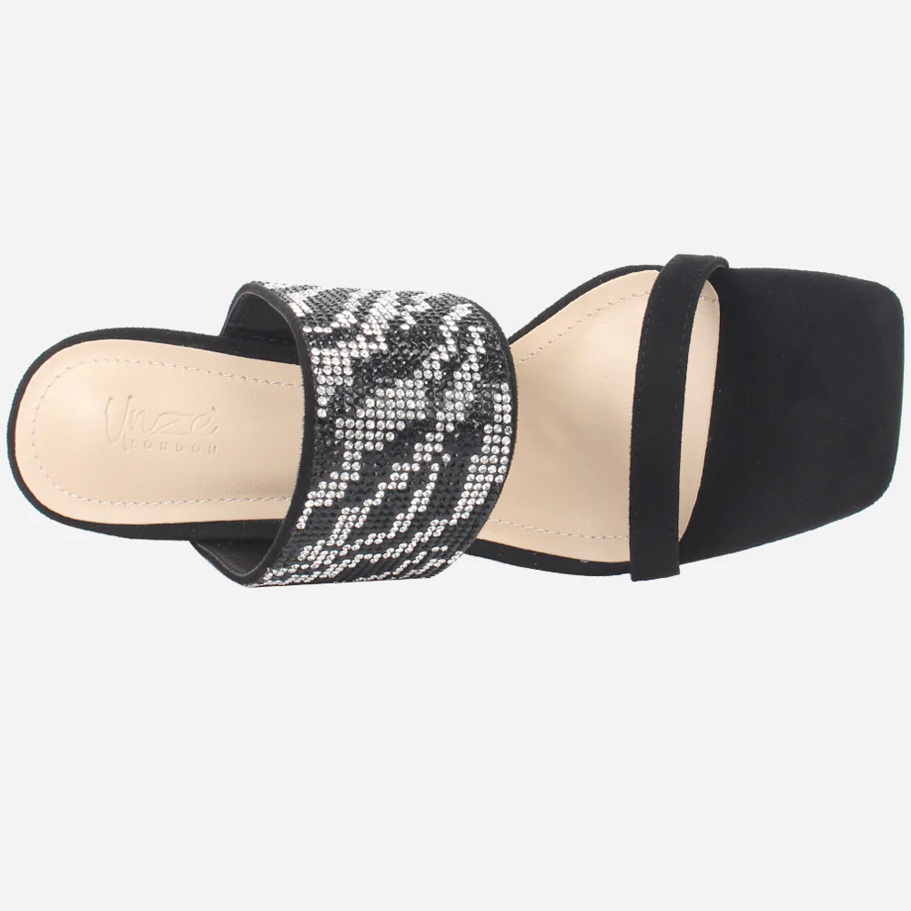Women's "ROSRY" Embellished Party Sandals - Image 4