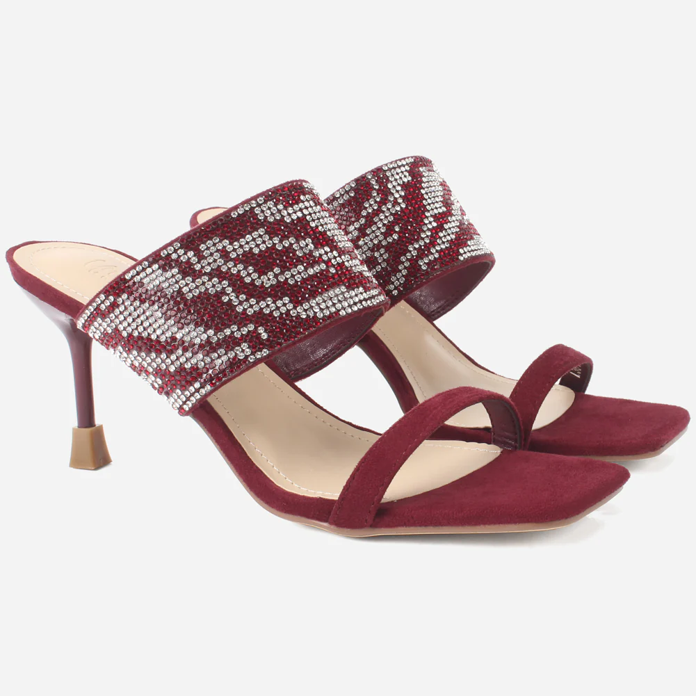 Women's "ROSRY" Embellished Party Sandals - Image 2