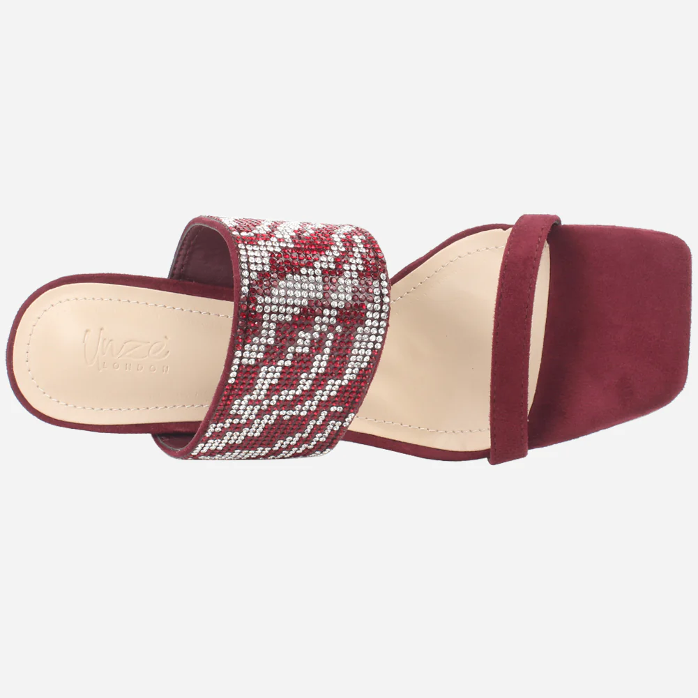 Women's "ROSRY" Embellished Party Sandals - Image 4