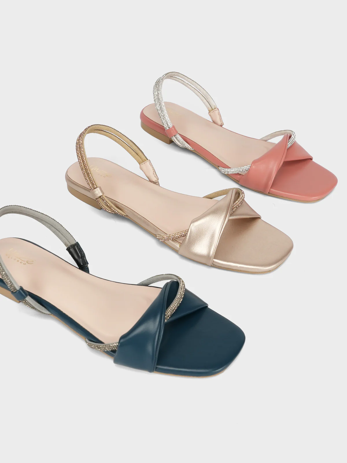 Womens "RUTUZIA" Casual Flat Sandals - Image 5