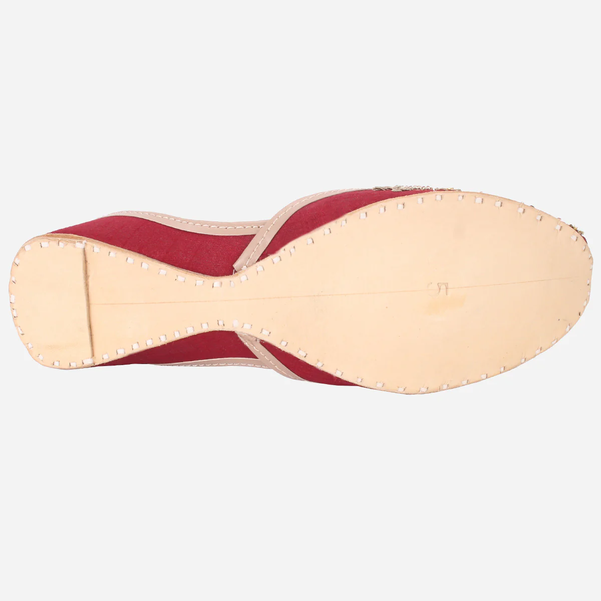 Womens "SAPIR" Embellished Leather Khussa - Image 5
