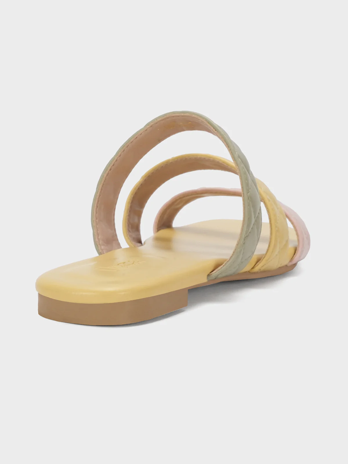 Womens "SAVERINE" Flat Summer Slippers - Image 3