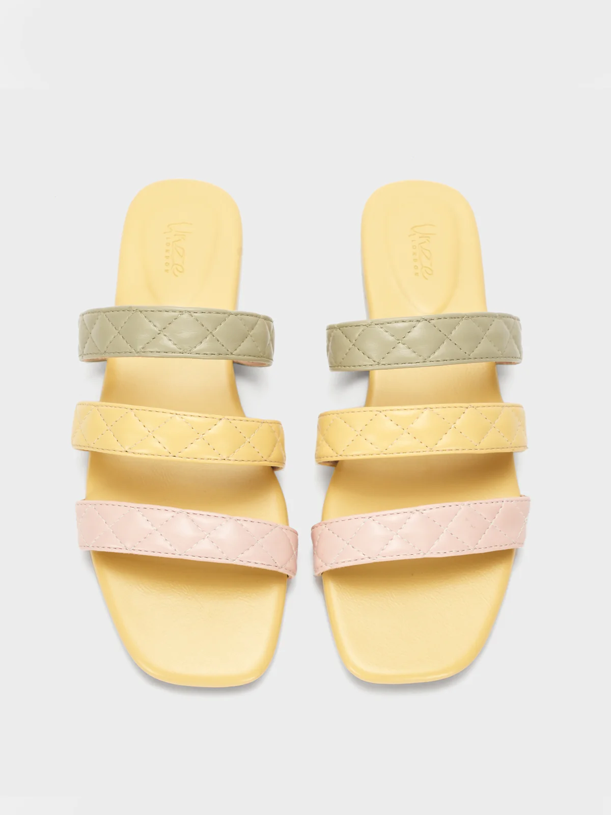 Womens "SAVERINE" Flat Summer Slippers - Image 5