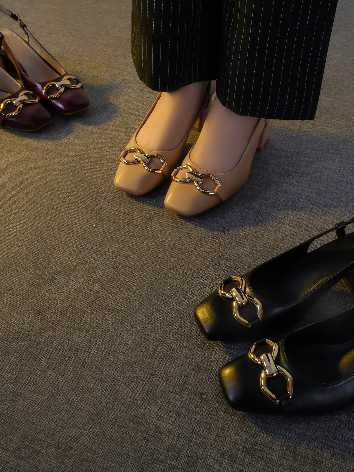 Womens "SEIKO" Stylish Block Heel Sandals - Image 9