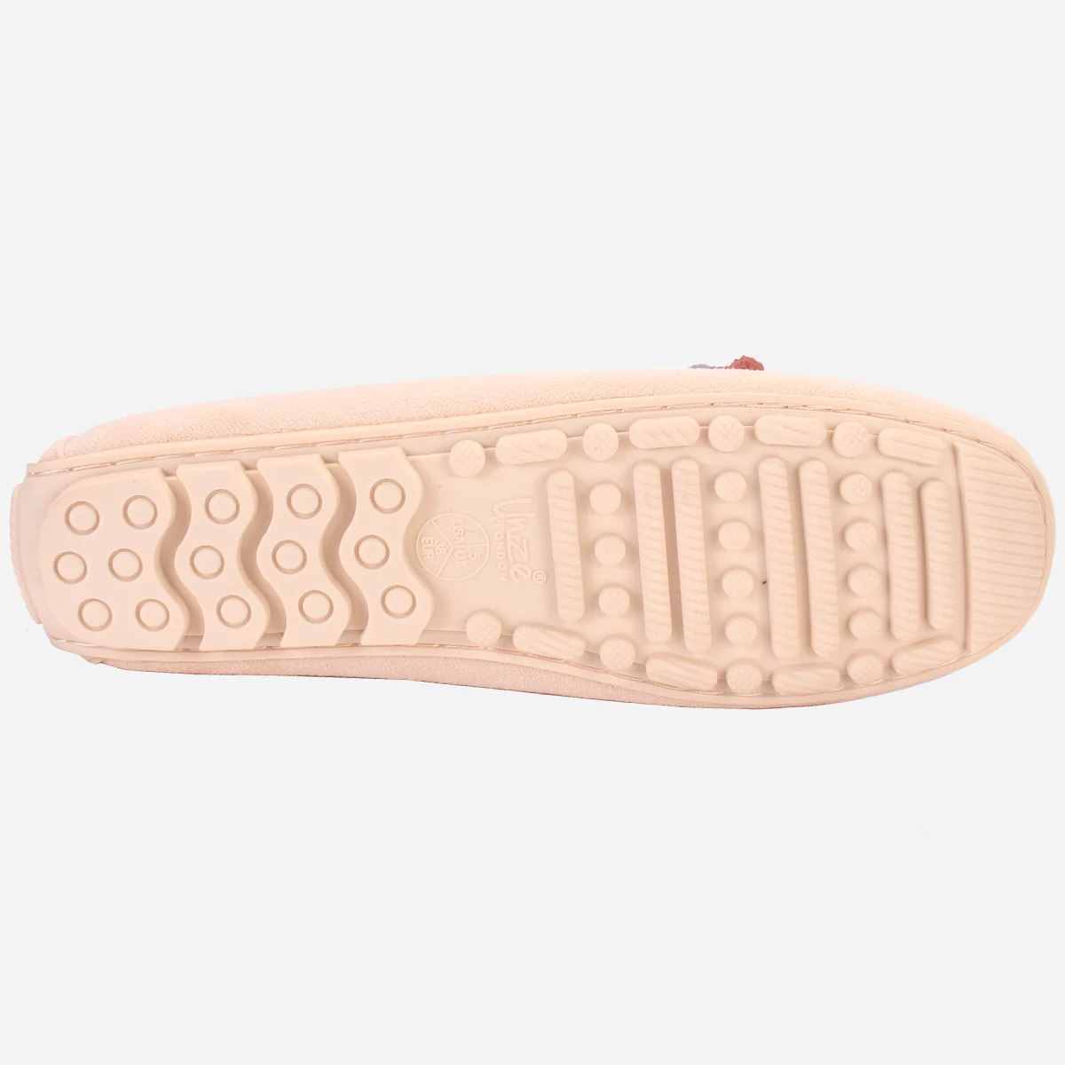 Womens "SEILY" Flat Comfy Slide In Moccasins - Image 5