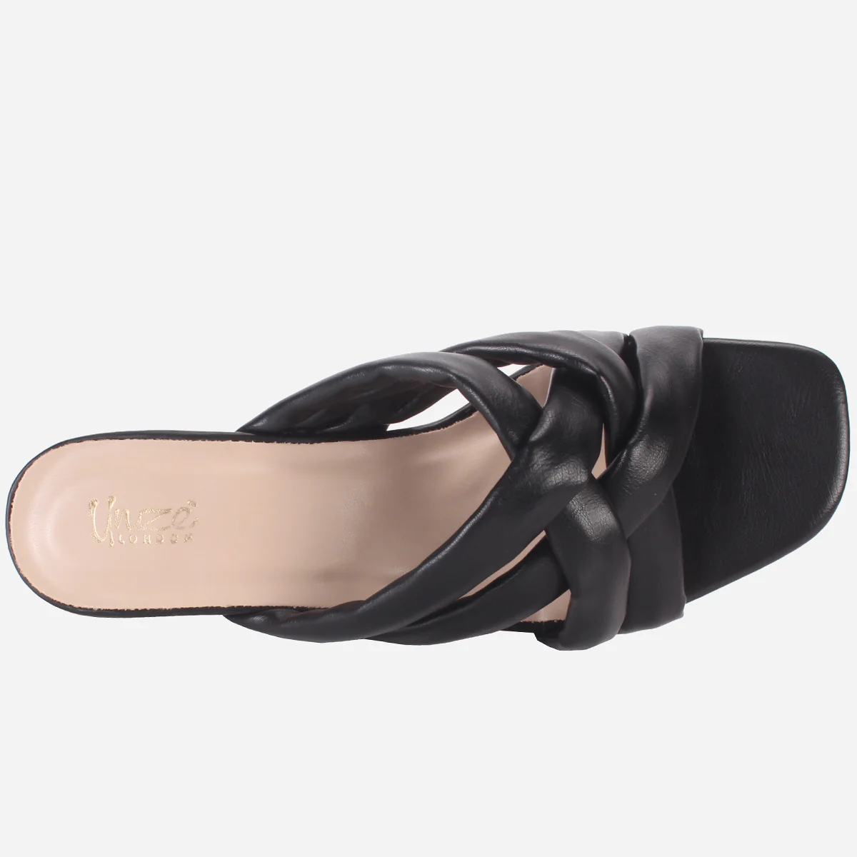 Womens "SHARALYINE" Crossover Slide In Summer Sandals - Image 4