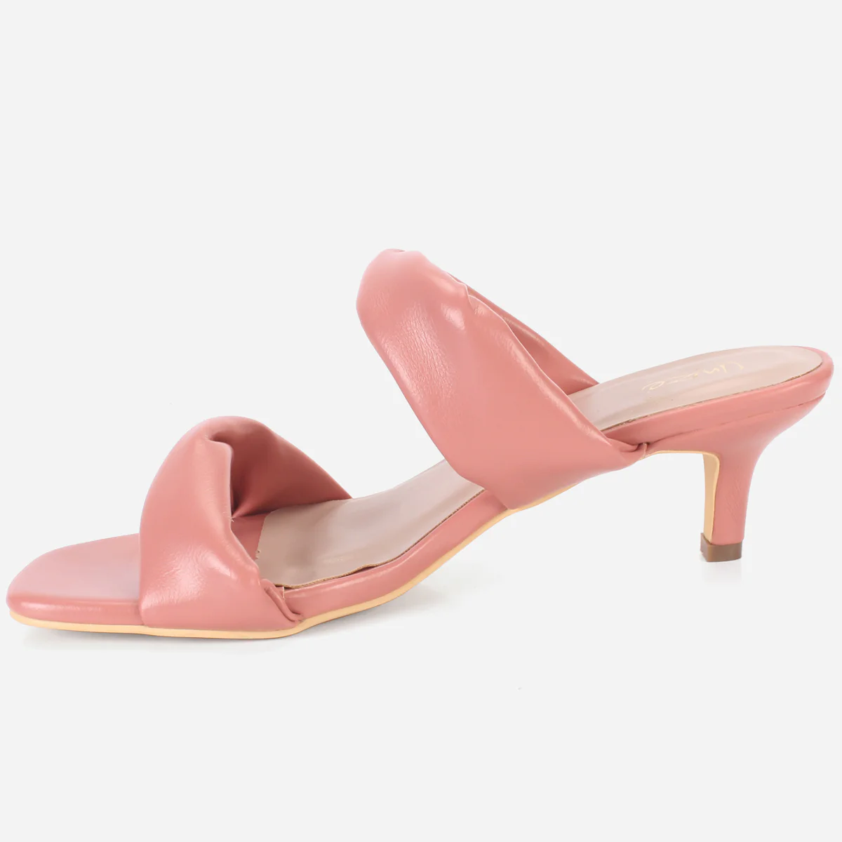 Womens "SHARITA" Dual Strap Slide In Sandals - Image 3