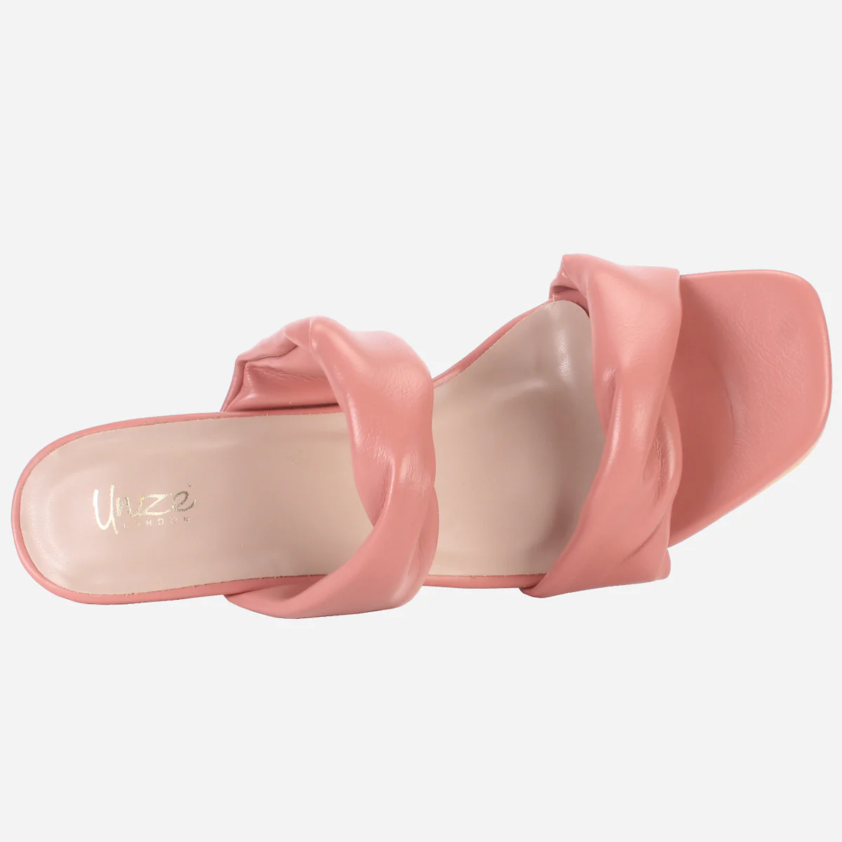 Womens "SHARITA" Dual Strap Slide In Sandals - Image 4