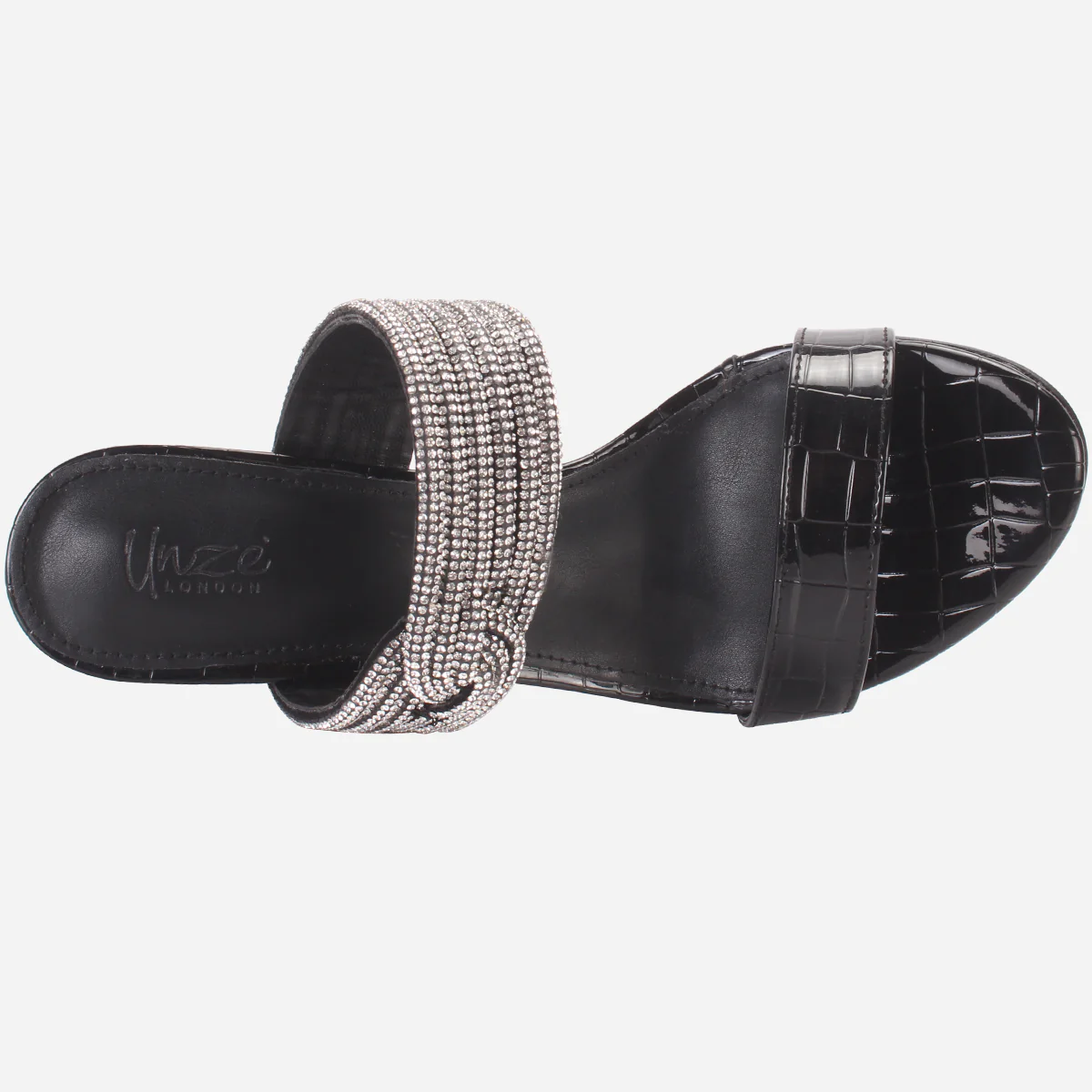 Womens "SHEMARO" Embellished Open Toe Sandals - Image 4